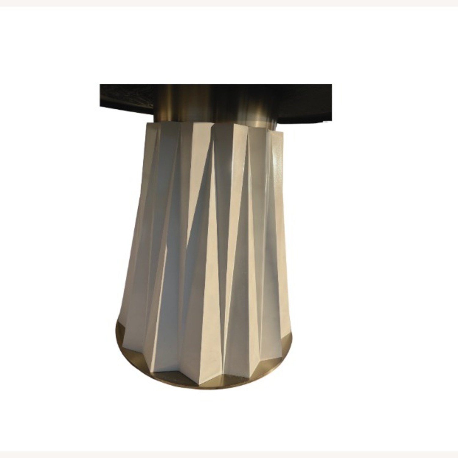 Designer Dining Table Attributed to Baker - image-1