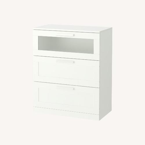 Used IKEA White Wood Dresser for sale on AptDeco
