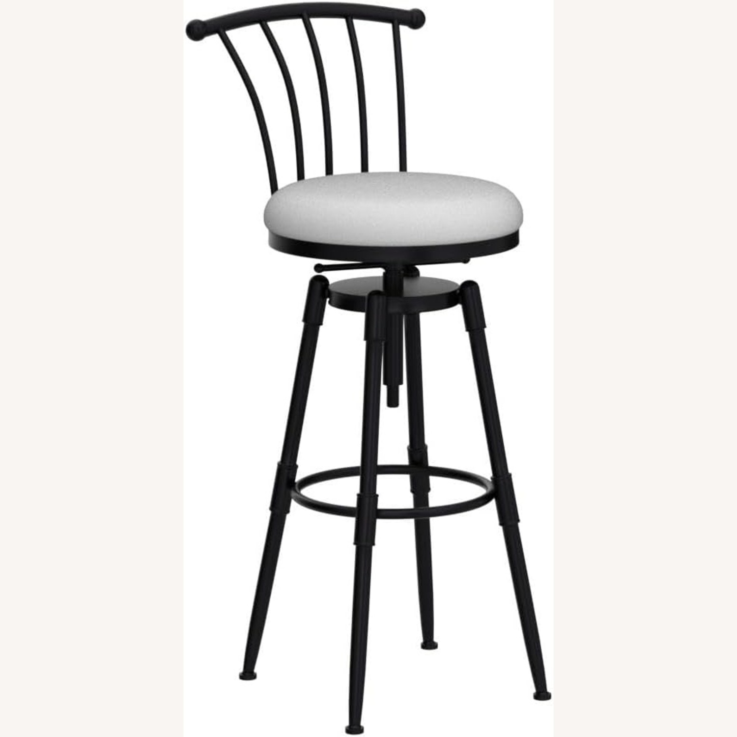 Amazon Two Adjustable Height Swivel Bar Stools - image-5