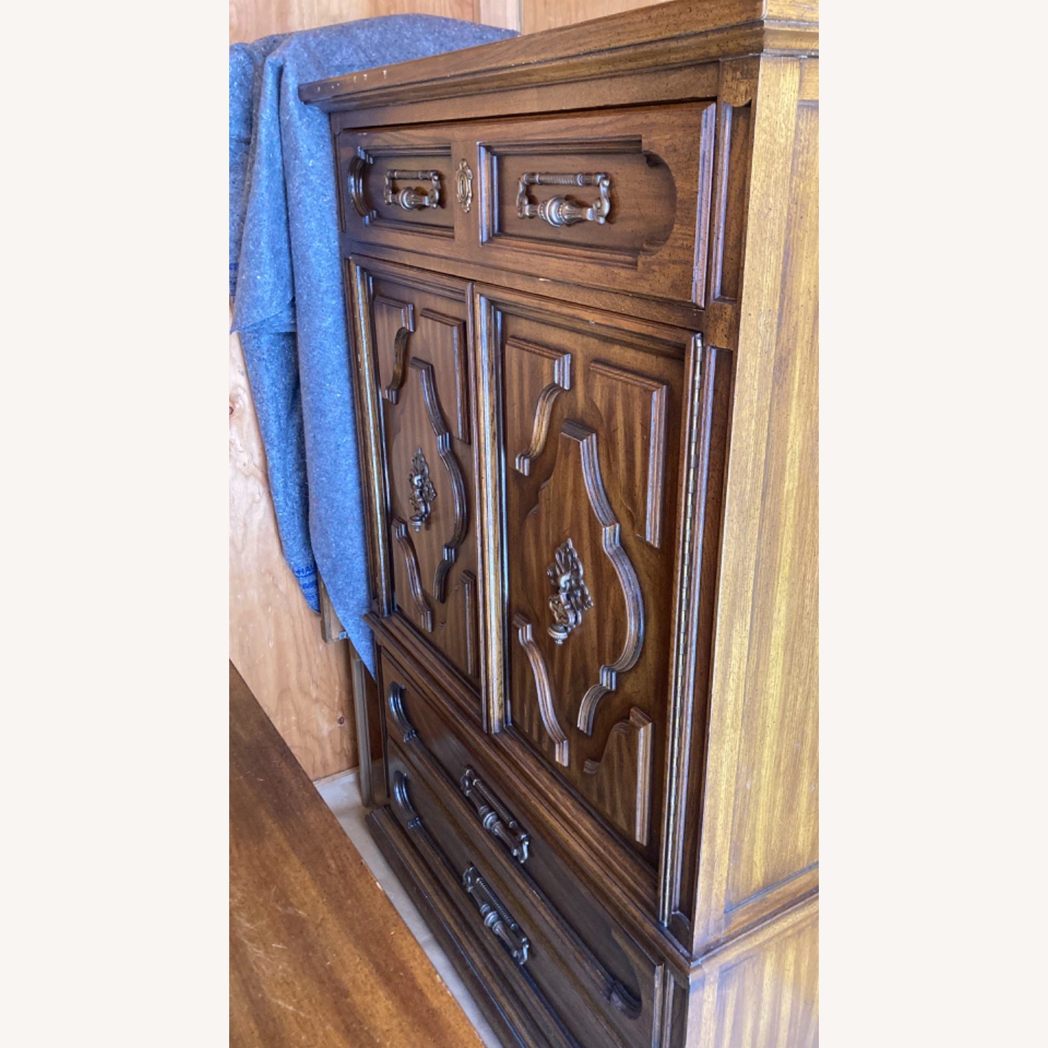 Dark Brown Dresser - image-3