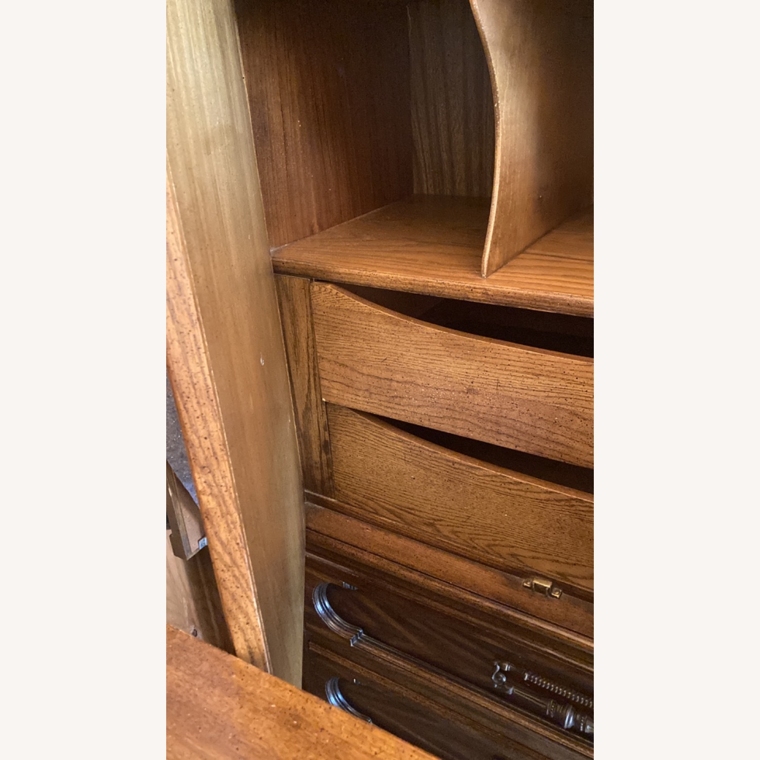Dark Brown Dresser - image-2