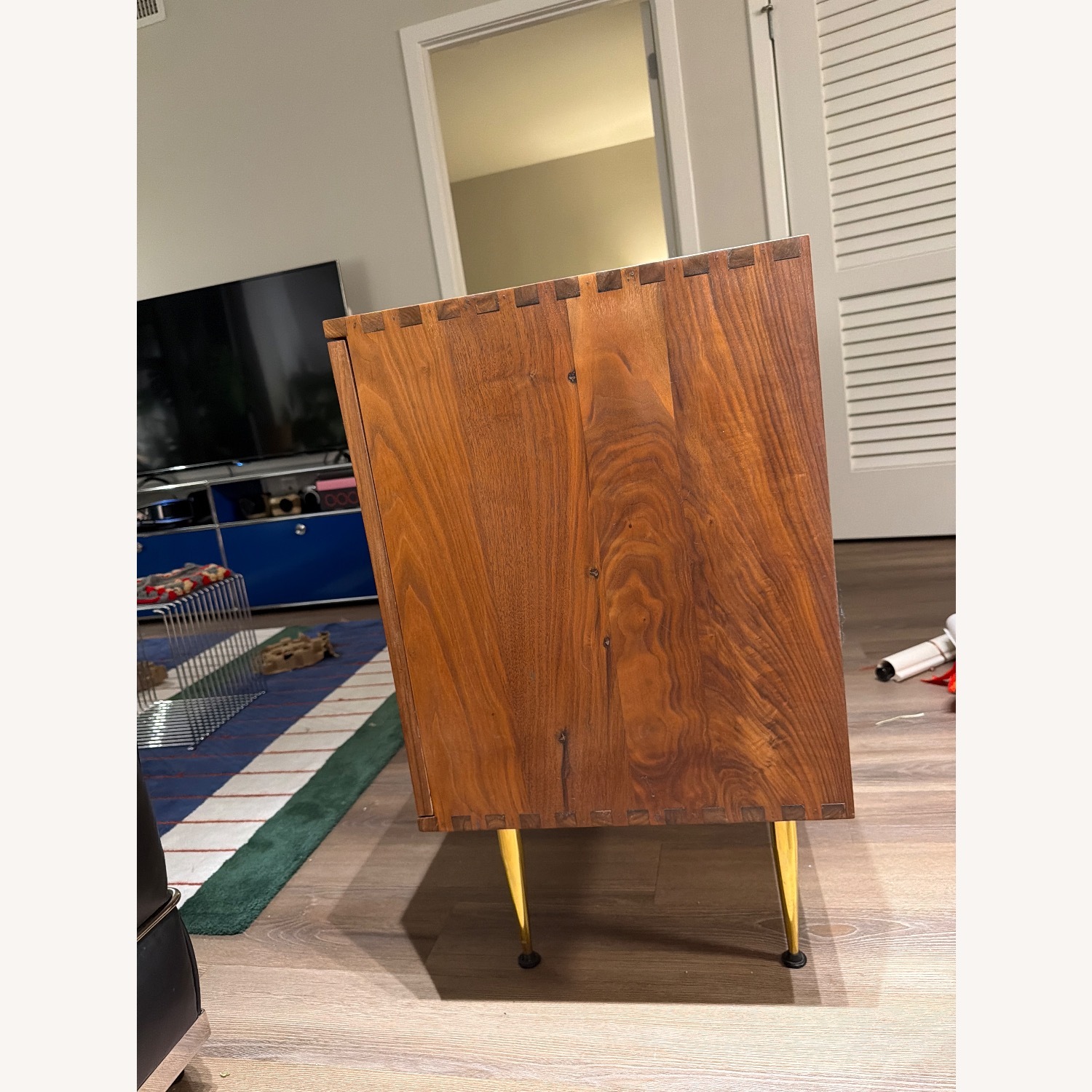 Organic Modernism Walnut Media Storage - image-2