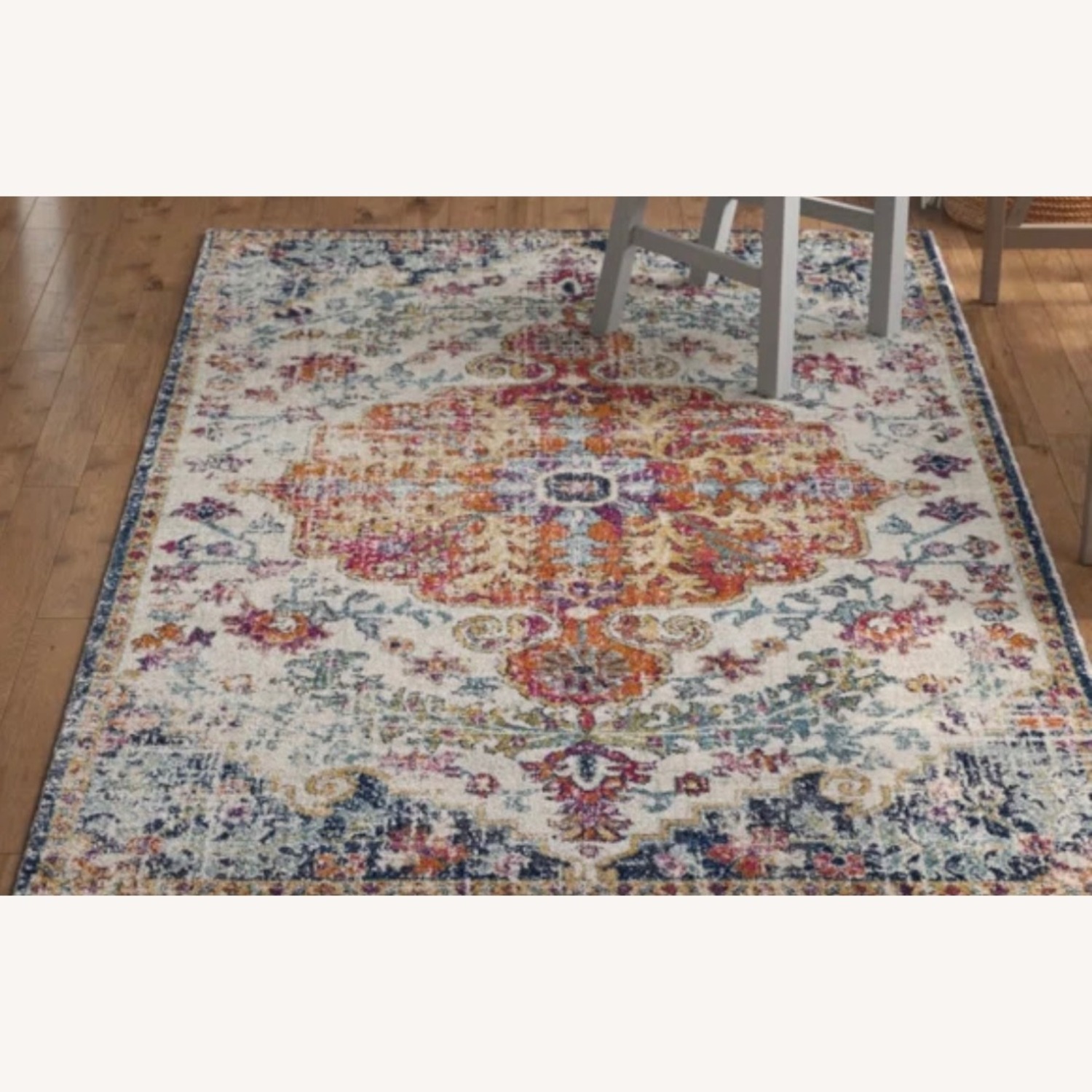 Colorful Bohemian Area Rug – Vibrant Vintage Style - image-2