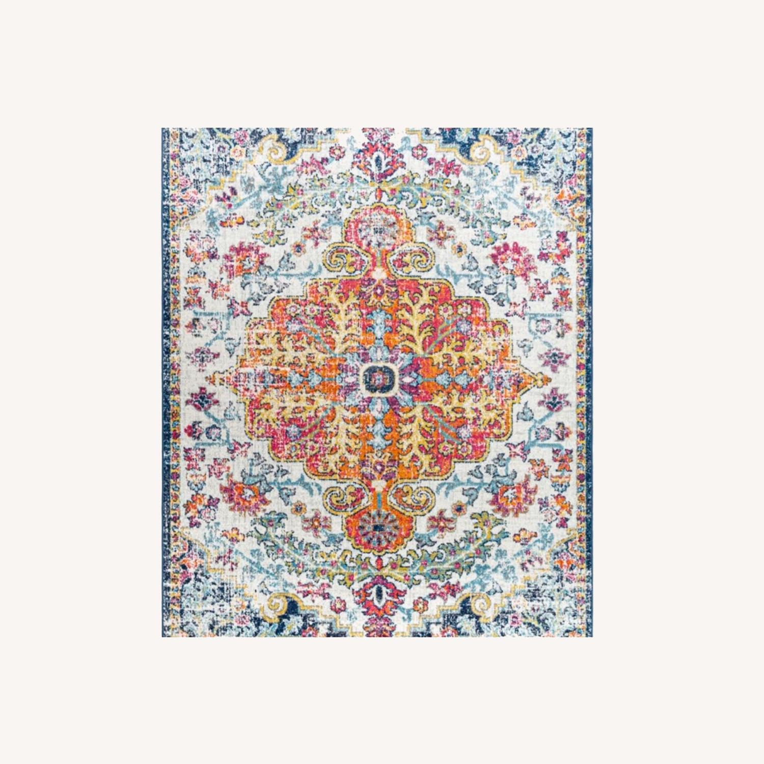 Colorful Bohemian Area Rug – Vibrant Vintage Style - image-0