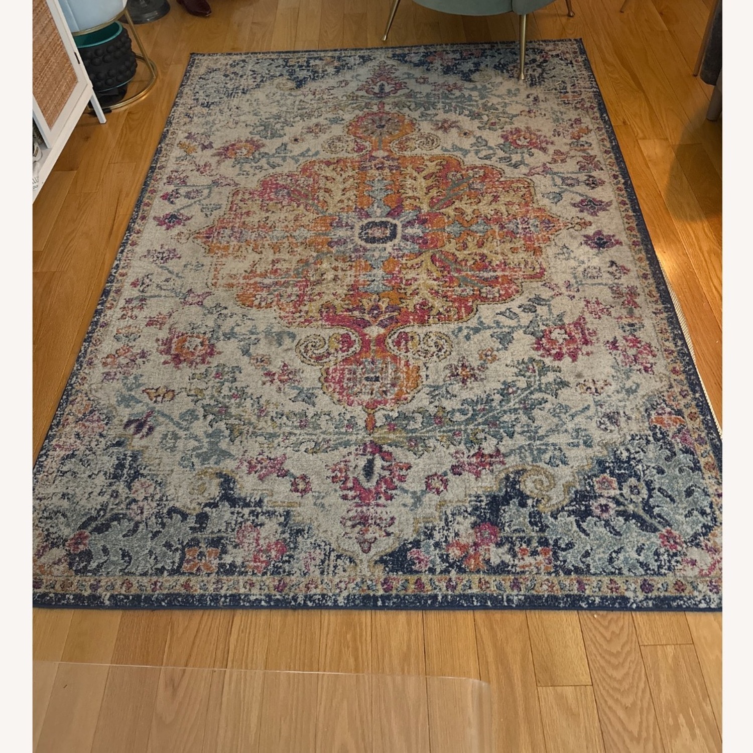 Colorful Bohemian Area Rug – Vibrant Vintage Style - image-1