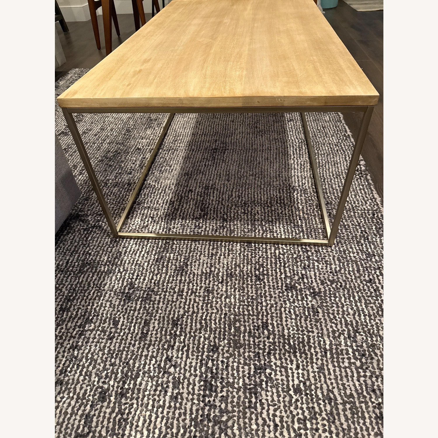 West Elm Wood Coffee Table - image-3