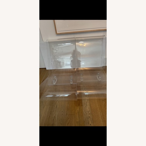Used Kartell Transparent LCP Lounge Chairs for sale on AptDeco