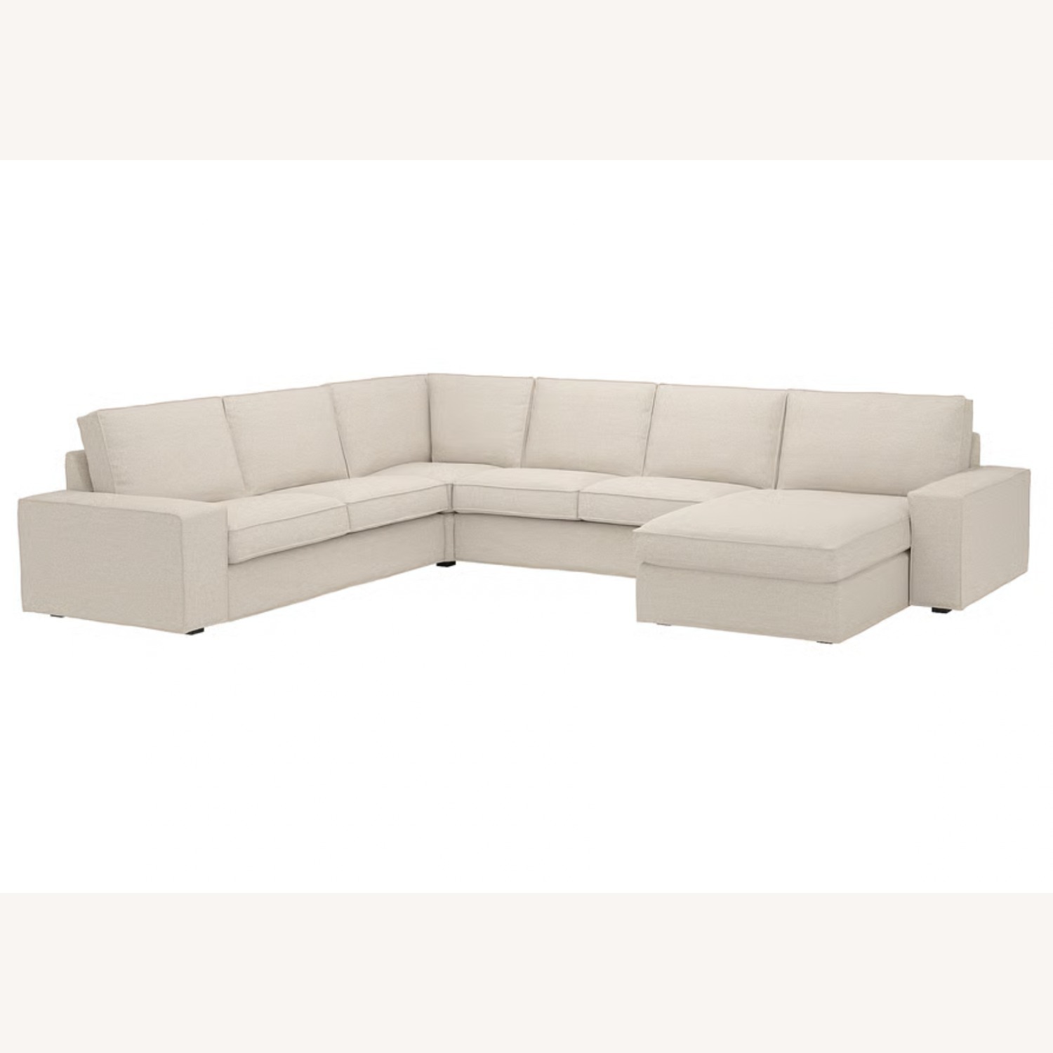 IKEA Kivik Natural Fabric 3+ Piece Sectional - image-1