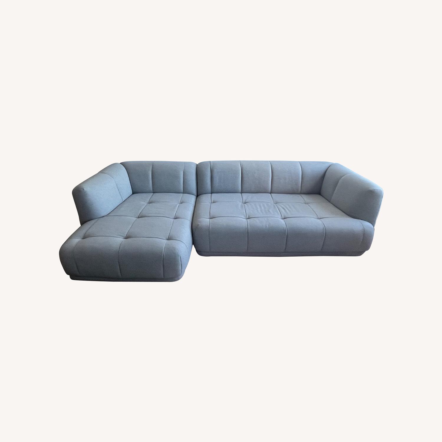 Hay Quilton Sectional Chaise  Left - image-0