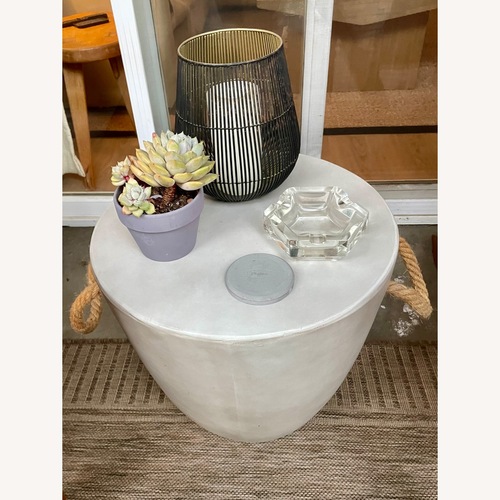 Used Outdoor Patio Side Table for sale on AptDeco