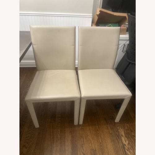 Used Crate & Barrel Folio Dining Chairs for sale on AptDeco