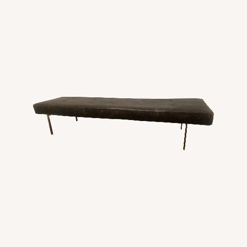 Used West Elm Black Bench for sale on AptDeco