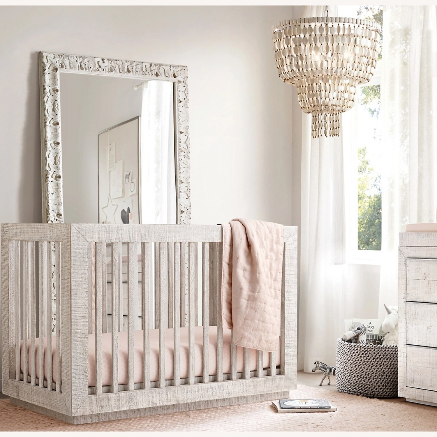 Restoration Hardware Thayer Crib and Toddler Bed Kit - image-0