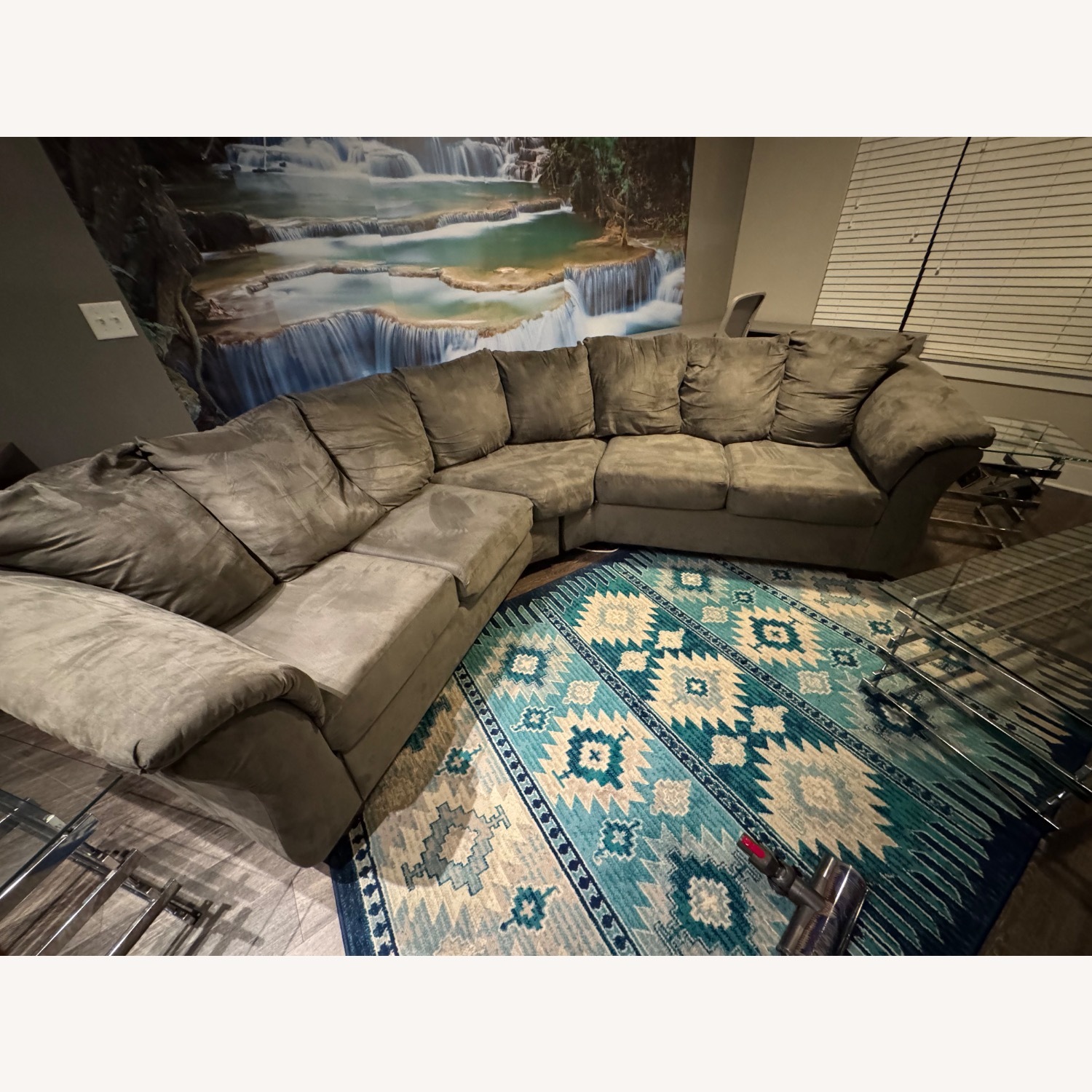 Ashley Furniture Darcy Light Gray 2 Piece Sectional - image-1