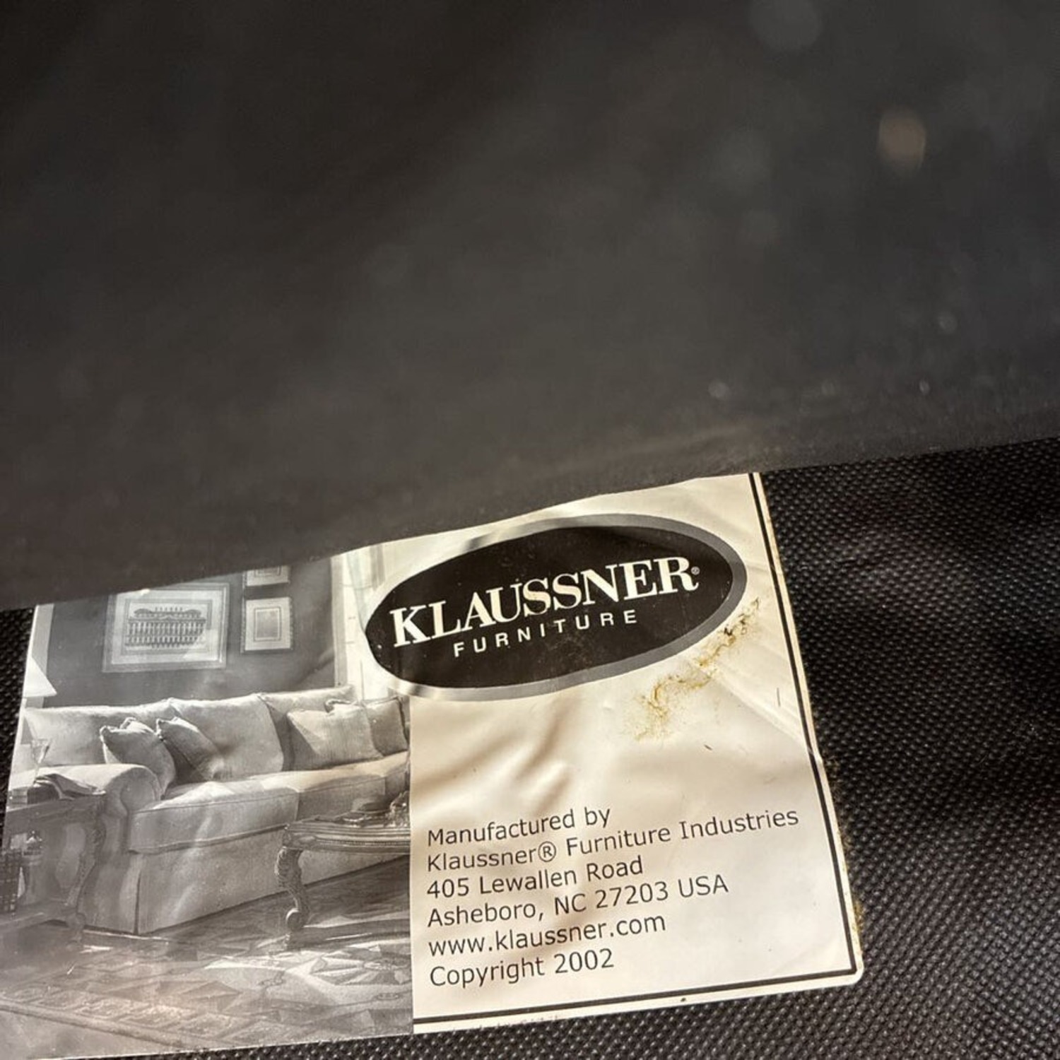 Klaussner International Vintage Leather Chair - image-7