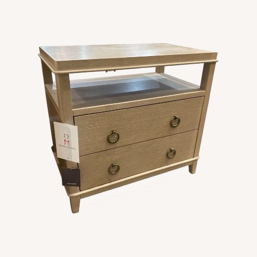 Used Highbury 2-Drawer W Open Shelf Nightstand for sale on AptDeco