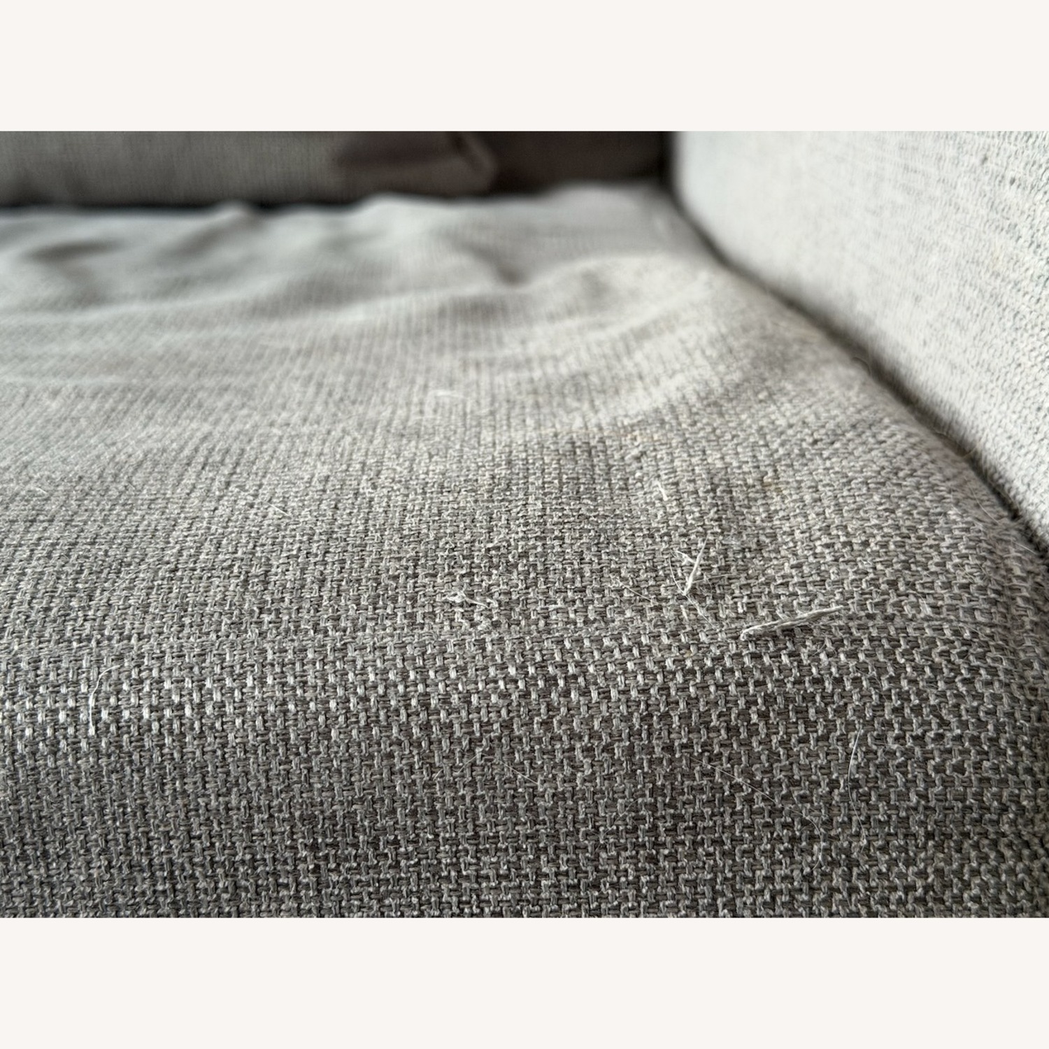 Floyd Gray Fabric Form Sectional with Ottoman - image-7