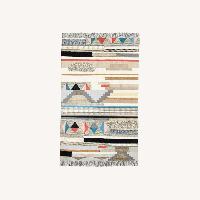 West Elm Boho Fabric Small Rug 5' x 8'