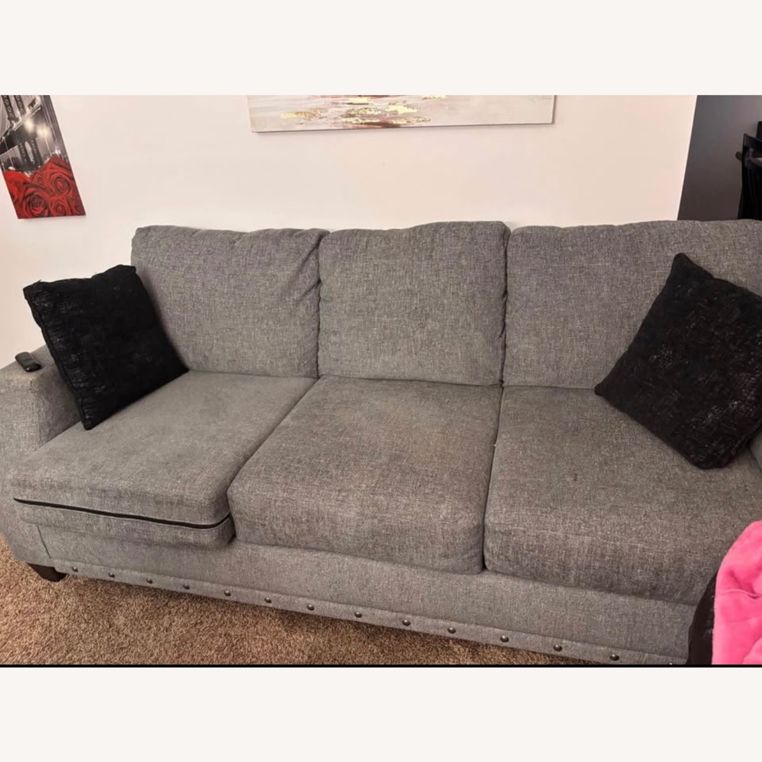 Ashley Furniture Gray Sofa  - image-3