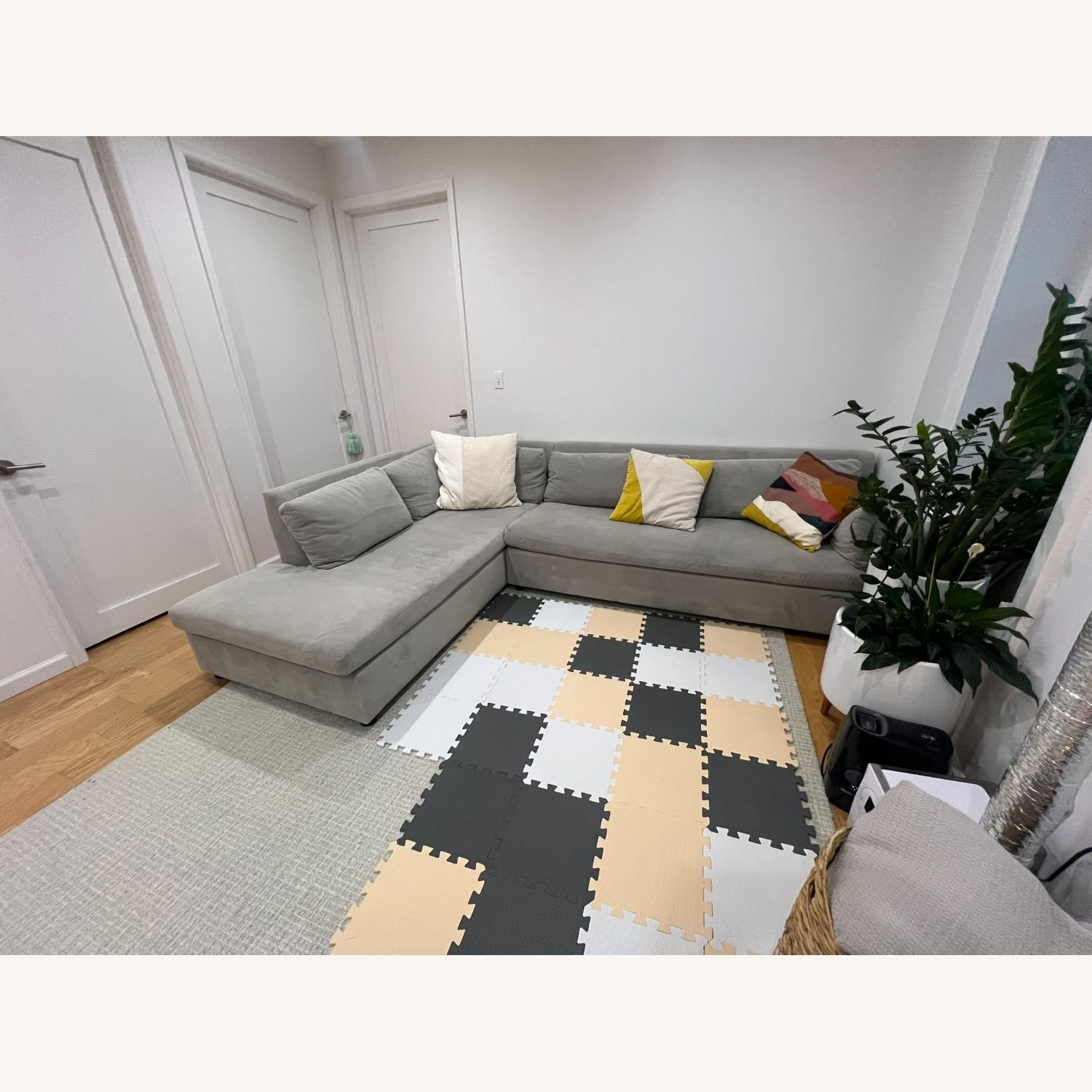 West Elm Marin 2-Piece Bumper Chaise Sectional - image-2