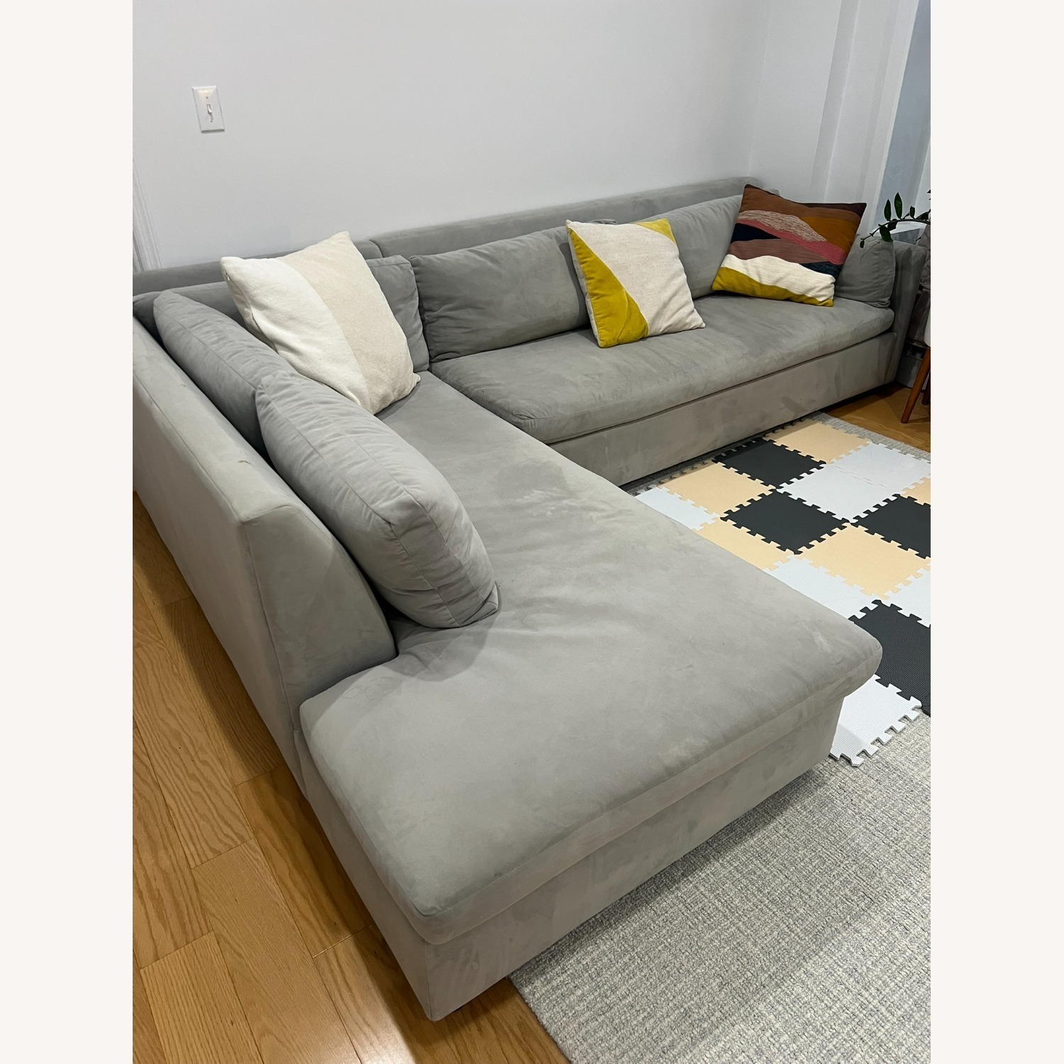 West Elm Marin 2-Piece Bumper Chaise Sectional - image-3