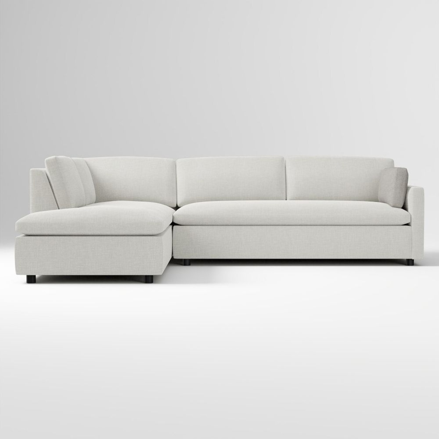 West Elm Marin 2-Piece Bumper Chaise Sectional - image-6