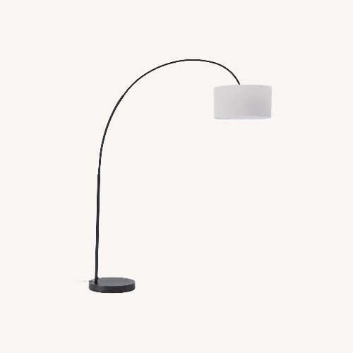 Used West Elm Overarching Floor Lamp, Antique Bronze for sale on AptDeco