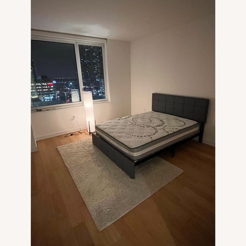 Used Grey Queen Bed for sale on AptDeco