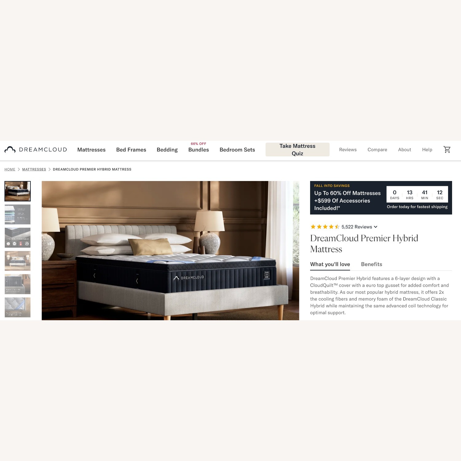 Grey Queen Bed  - image-2