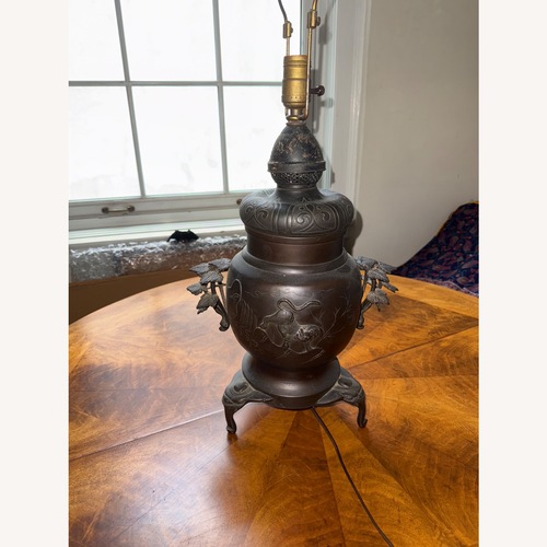 Used Vintage/Antique Finds Metal Table Lamp for sale on AptDeco