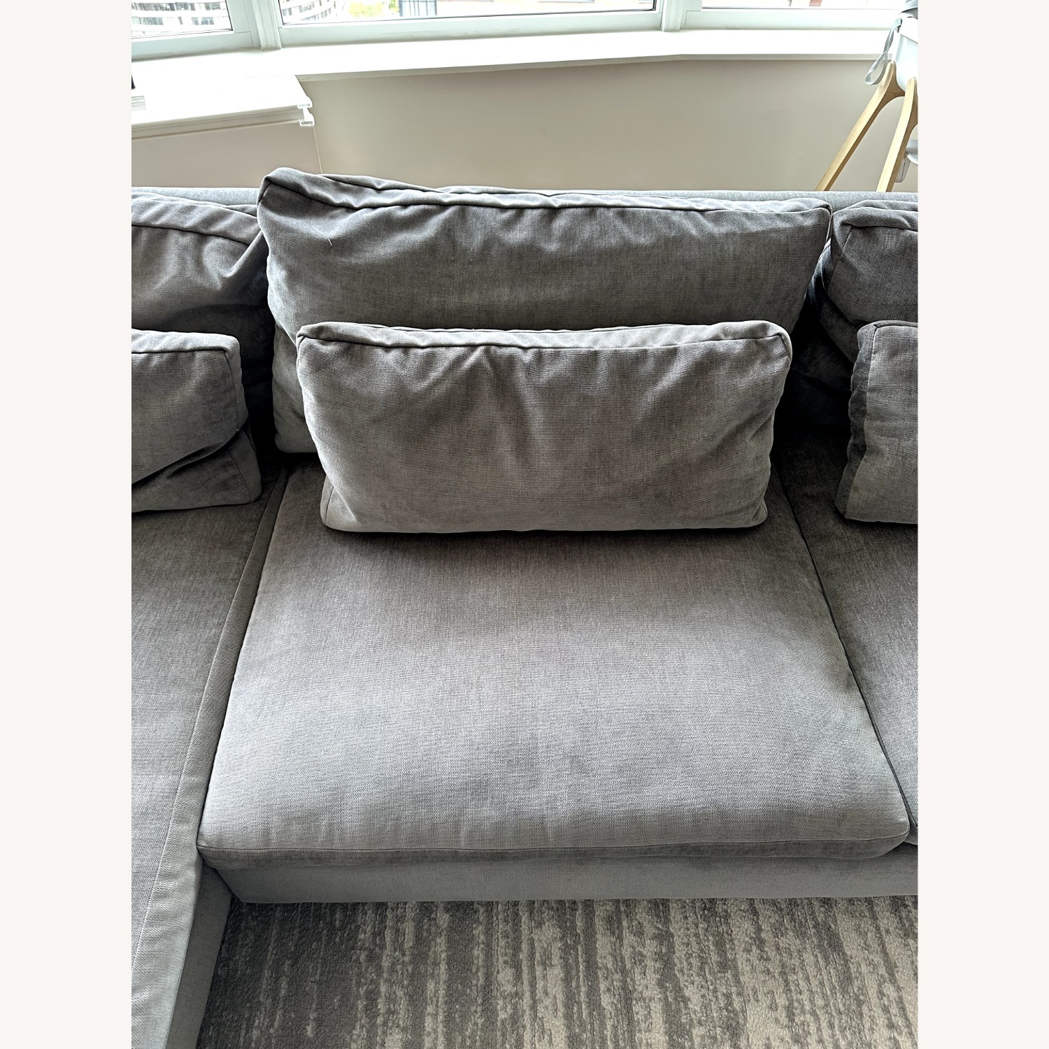 West Elm Harmony Mid Century Modern Couch - image-5