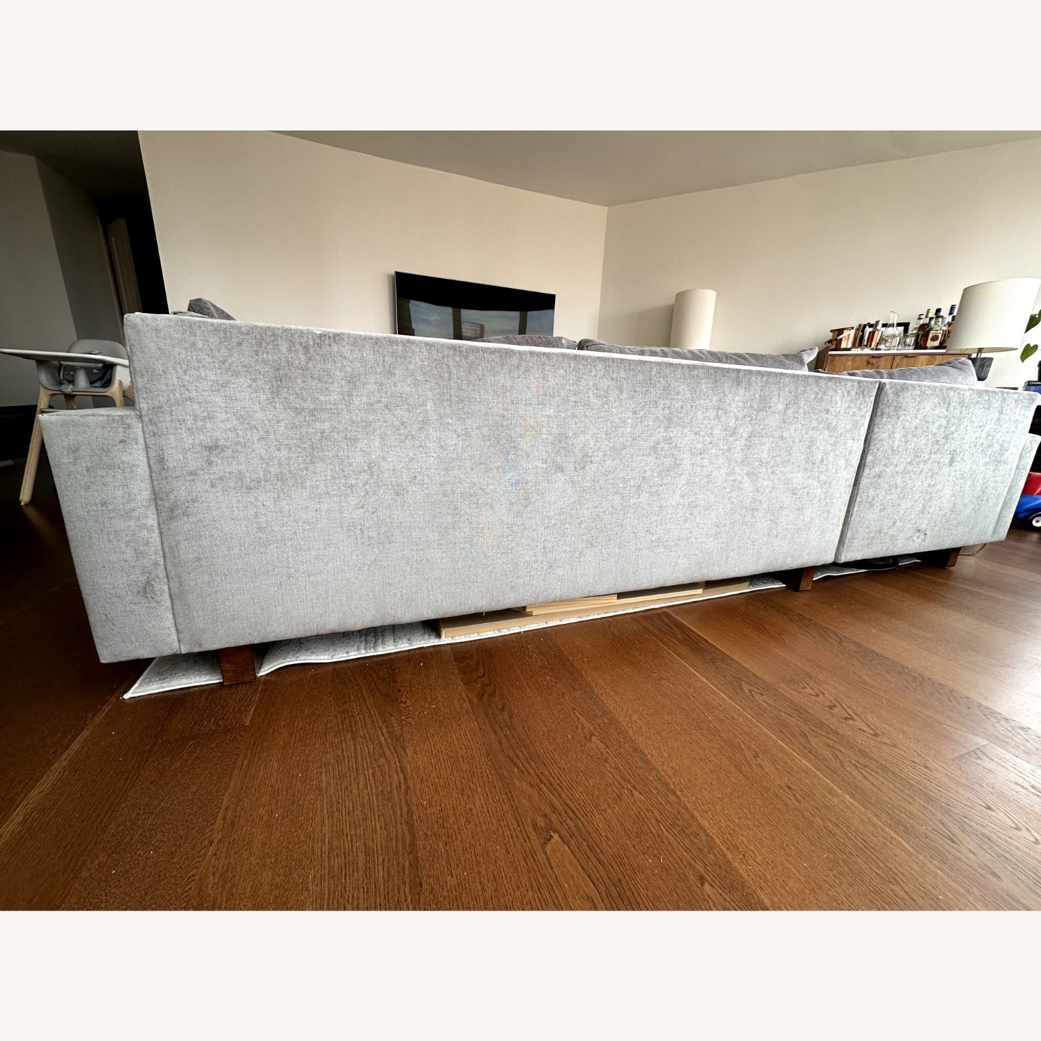 West Elm Harmony Mid Century Modern Couch - image-6