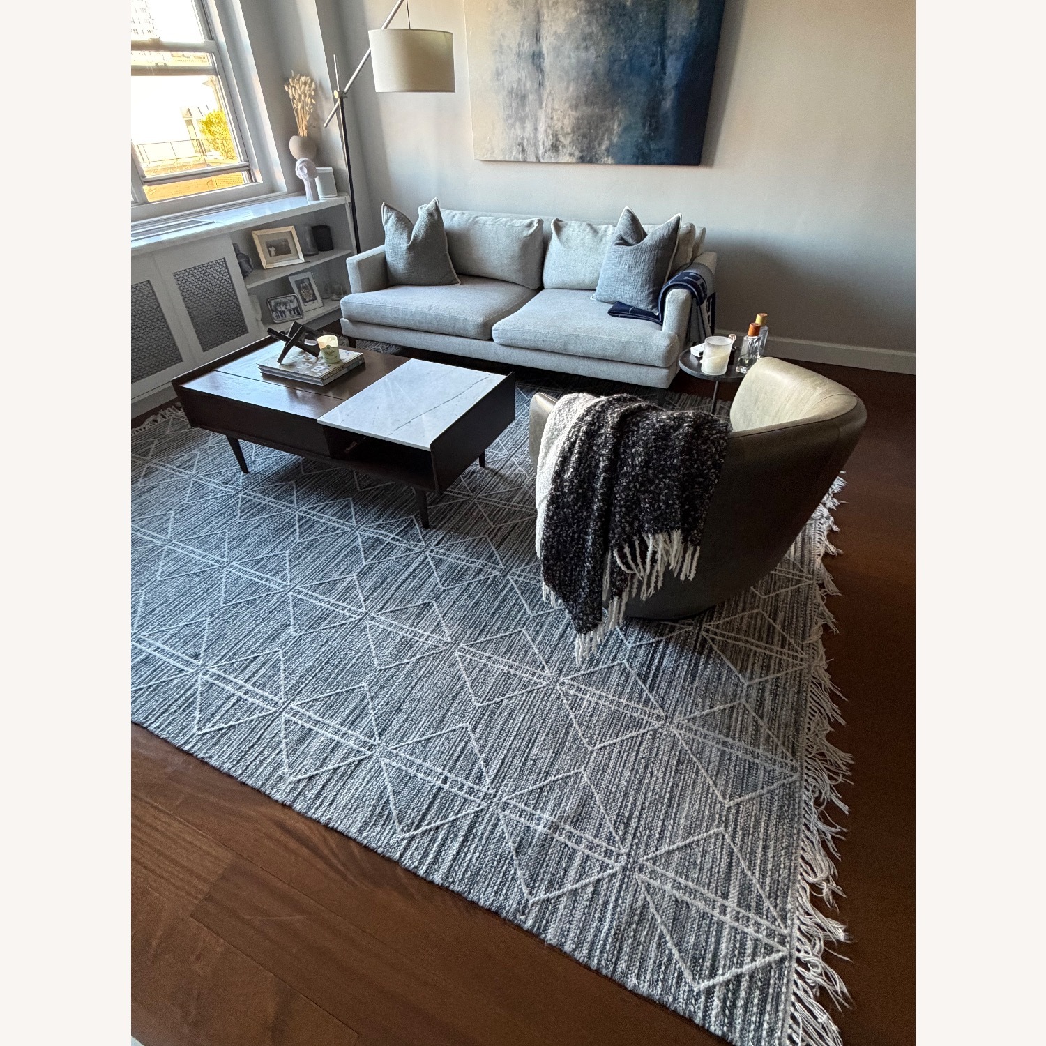 West Elm Reflected Diamonds Rug - image-3
