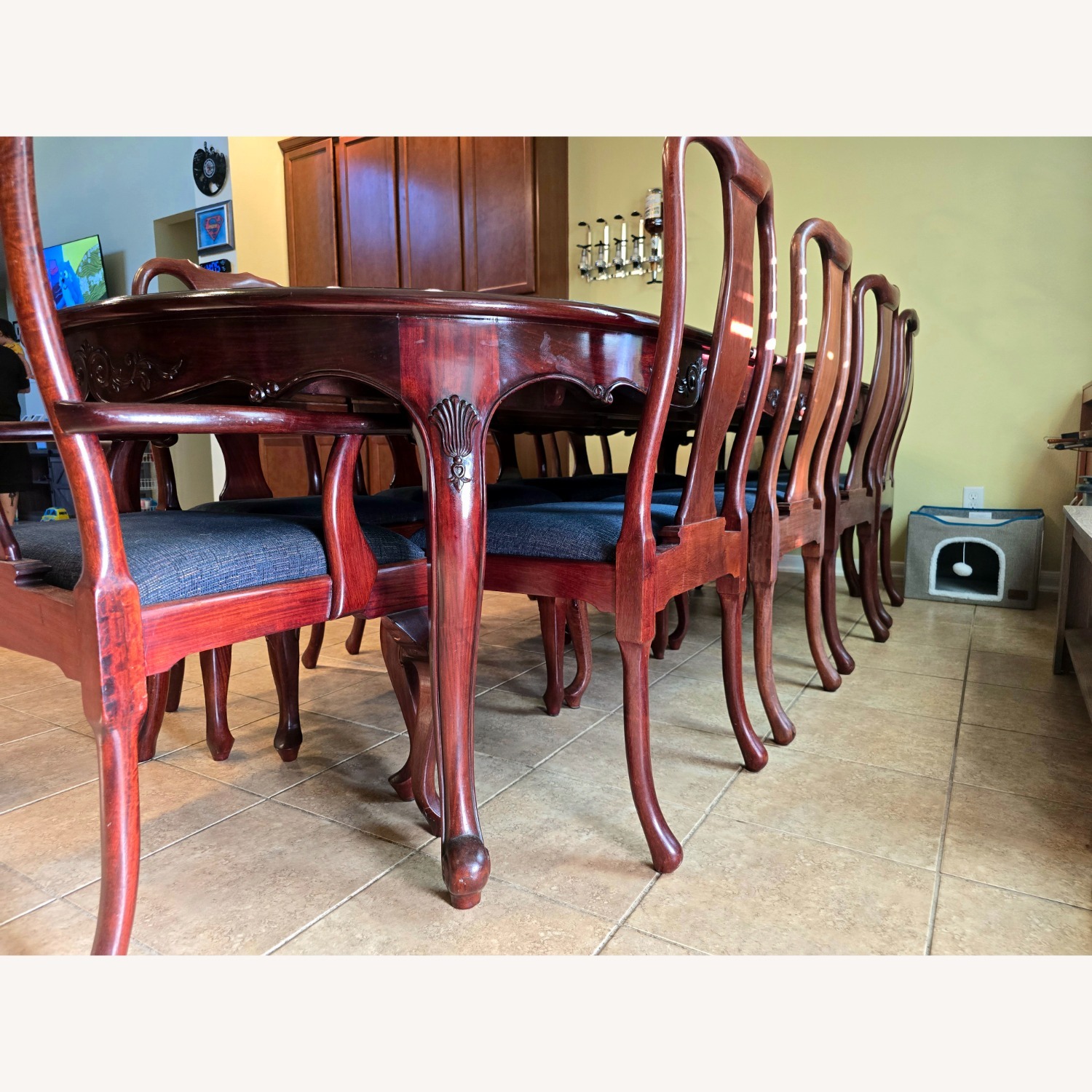 Wood Dining Set - image-2