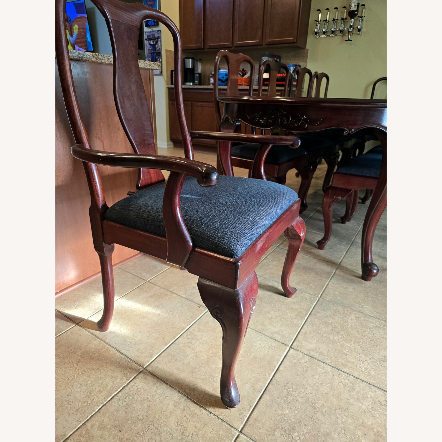 Wood Dining Set - image-3