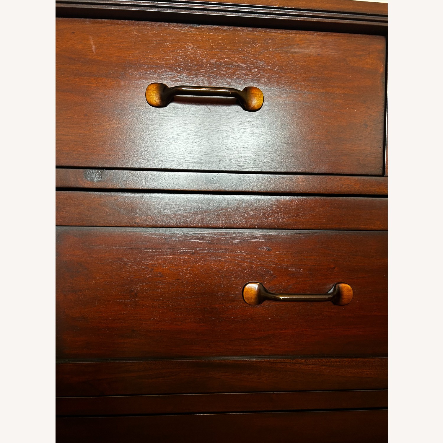 Pottery Barn Dark Brown Wood Dresser - image-5