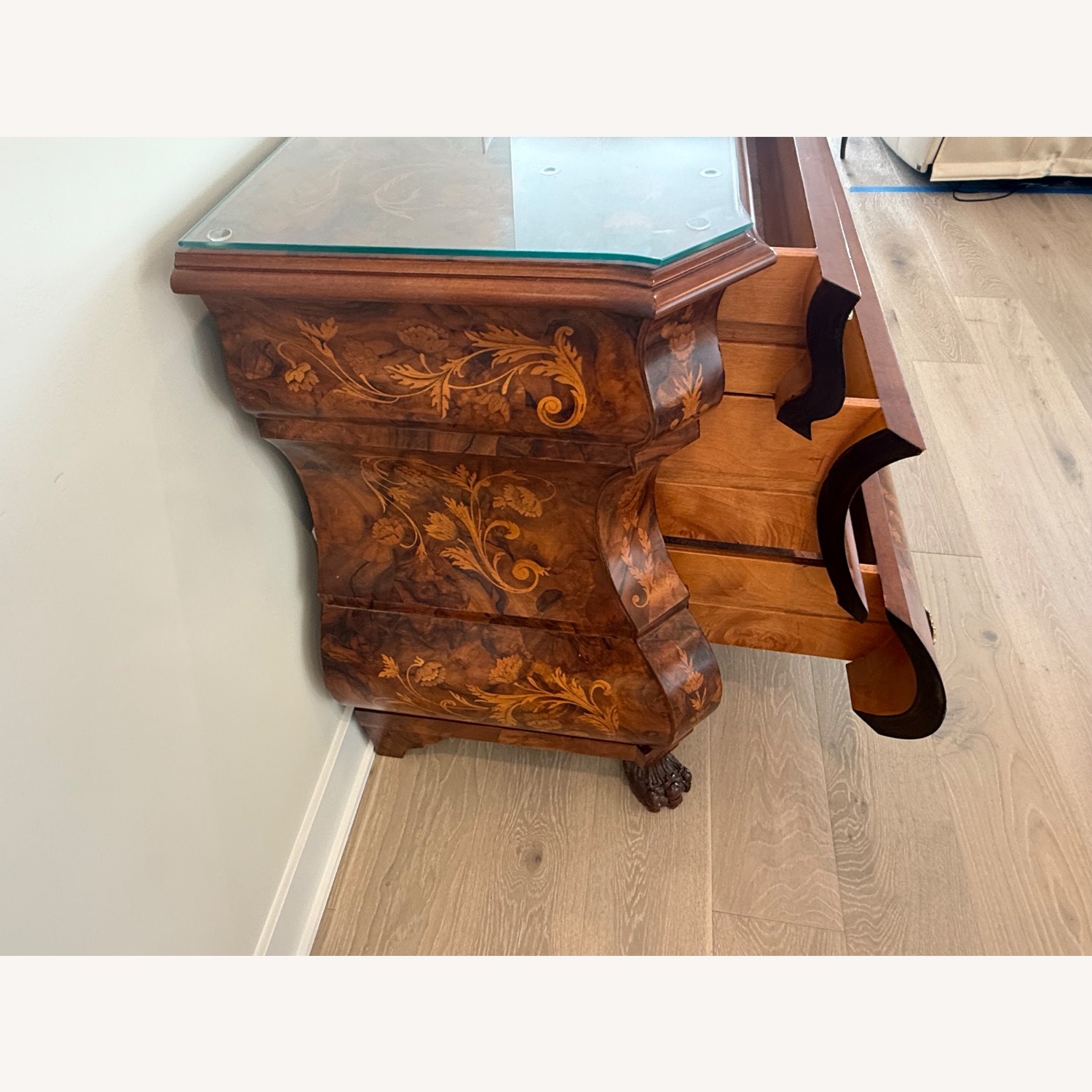 Italian Inlaid Wood Dresser - image-4