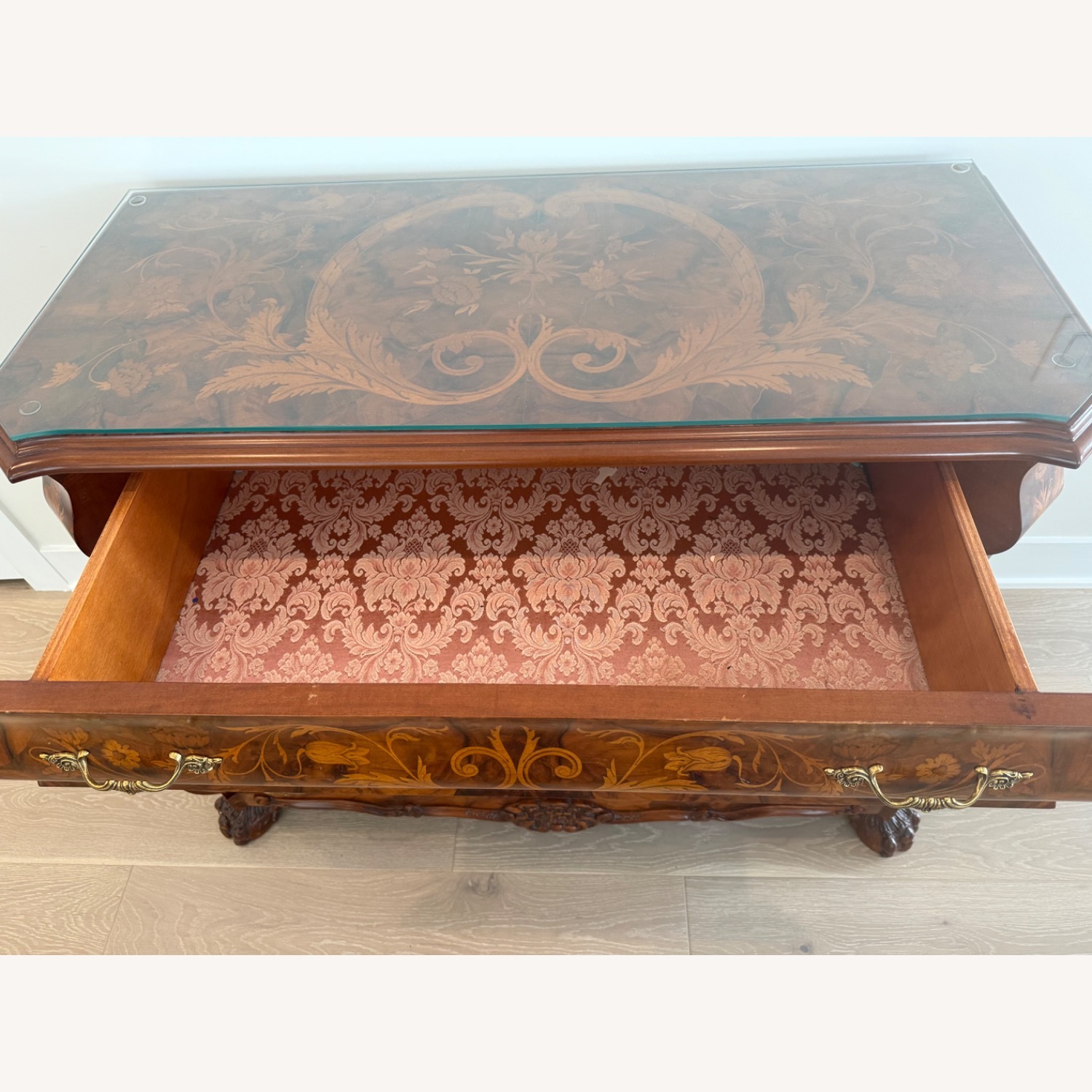 Italian Inlaid Wood Dresser - image-3