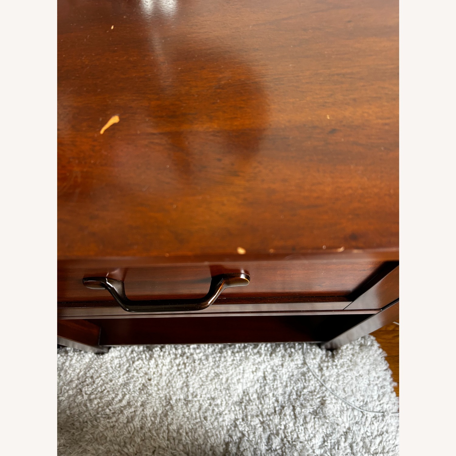 Pottery Barn Dark Brown Wood Nightstands - image-4