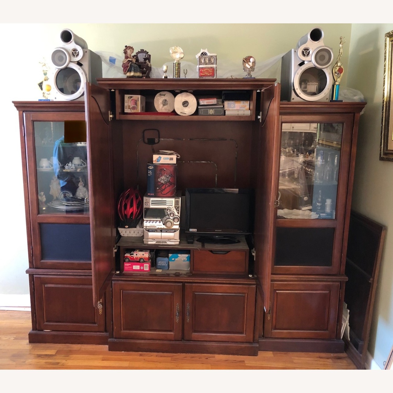 Armoire Cabinet Bedroom Living Room TV Media - image-2