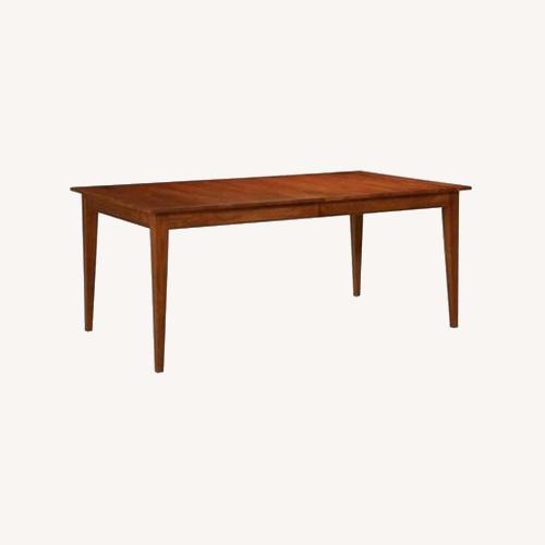 Used Ethan Allen Light Brown Wood Dining Table for sale on AptDeco