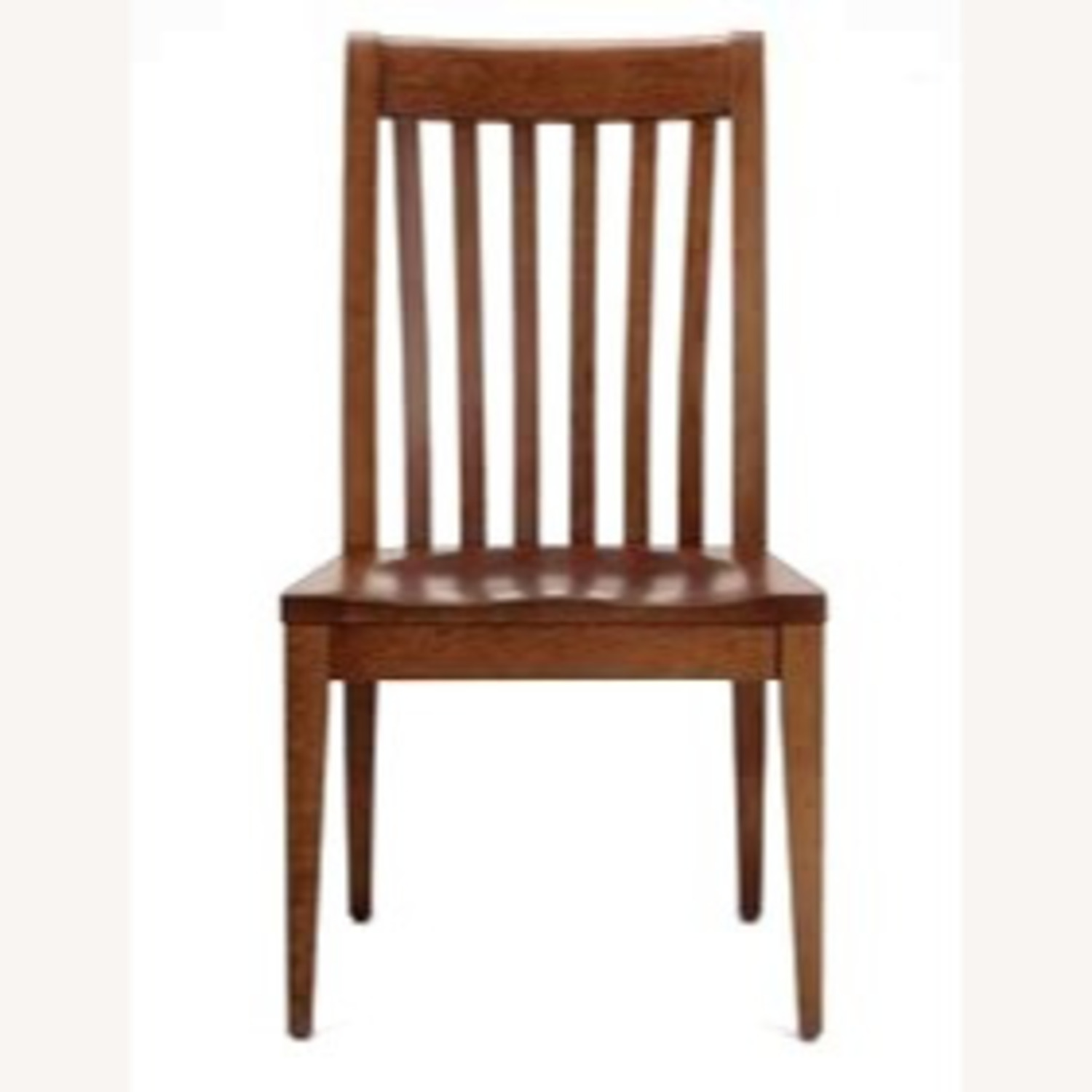 Ethan Allen Light Brown Wood Dining Chairs - image-1