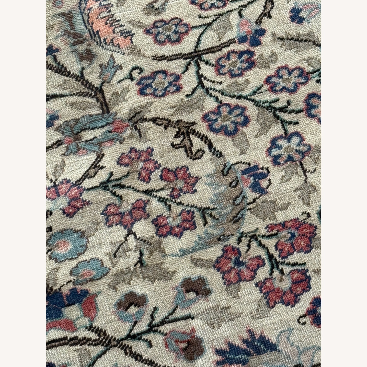 Vintage Turkish Art Deco Area Rug - image-2