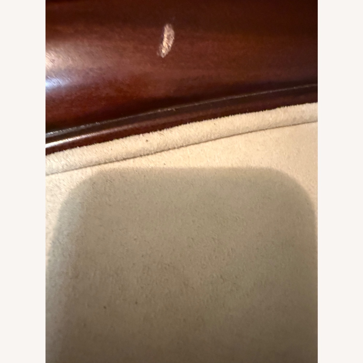 The Bombay Company Dark Brown Fabric Headboard - image-4