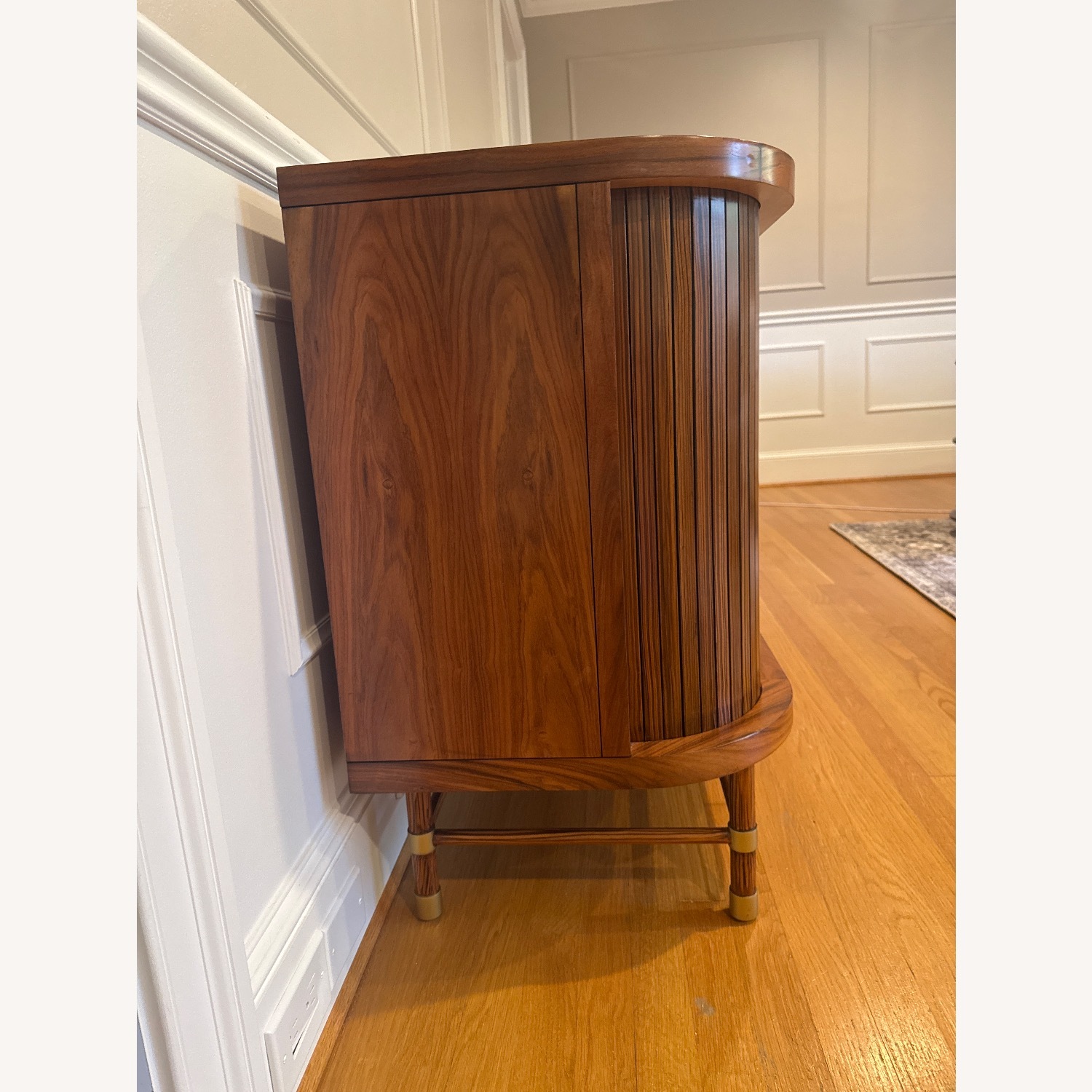 Anthropologie Delux 76” Tamboured Sideboard - image-3