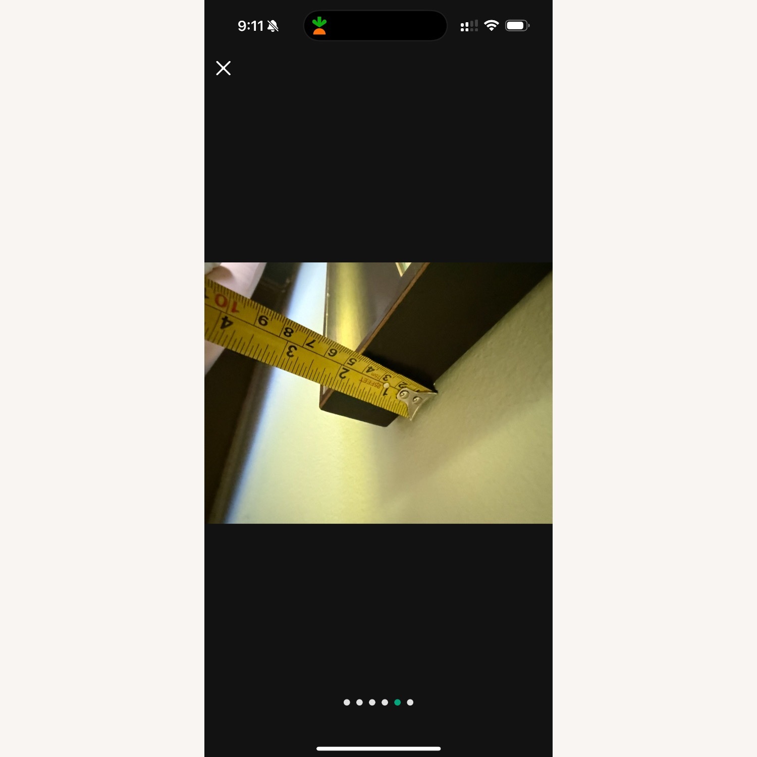 Large 4.5 Foot Framed Dry Erase White Board  - image-5