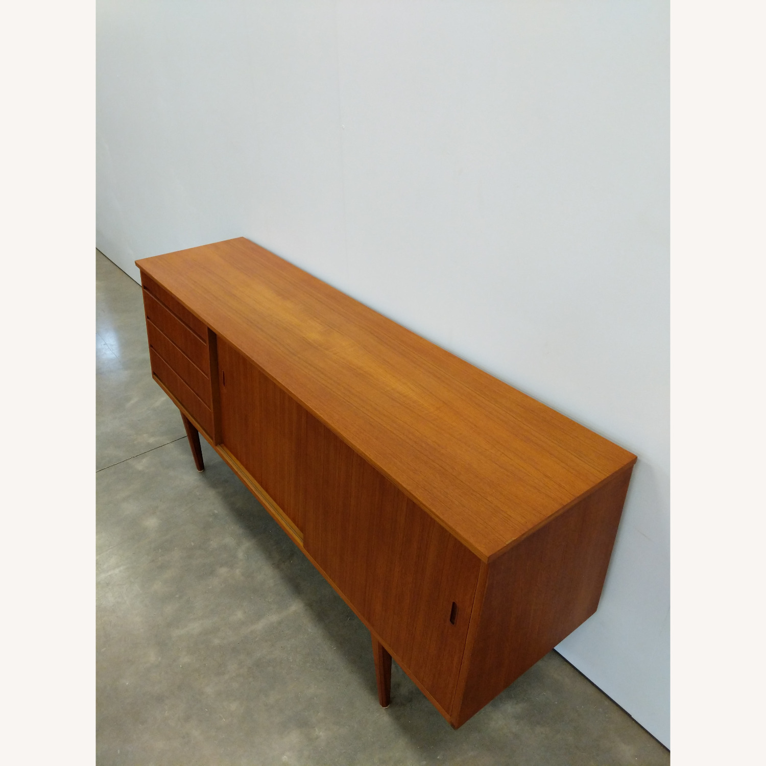 Vintage Mid Century Modern Teak Credenza - image-6
