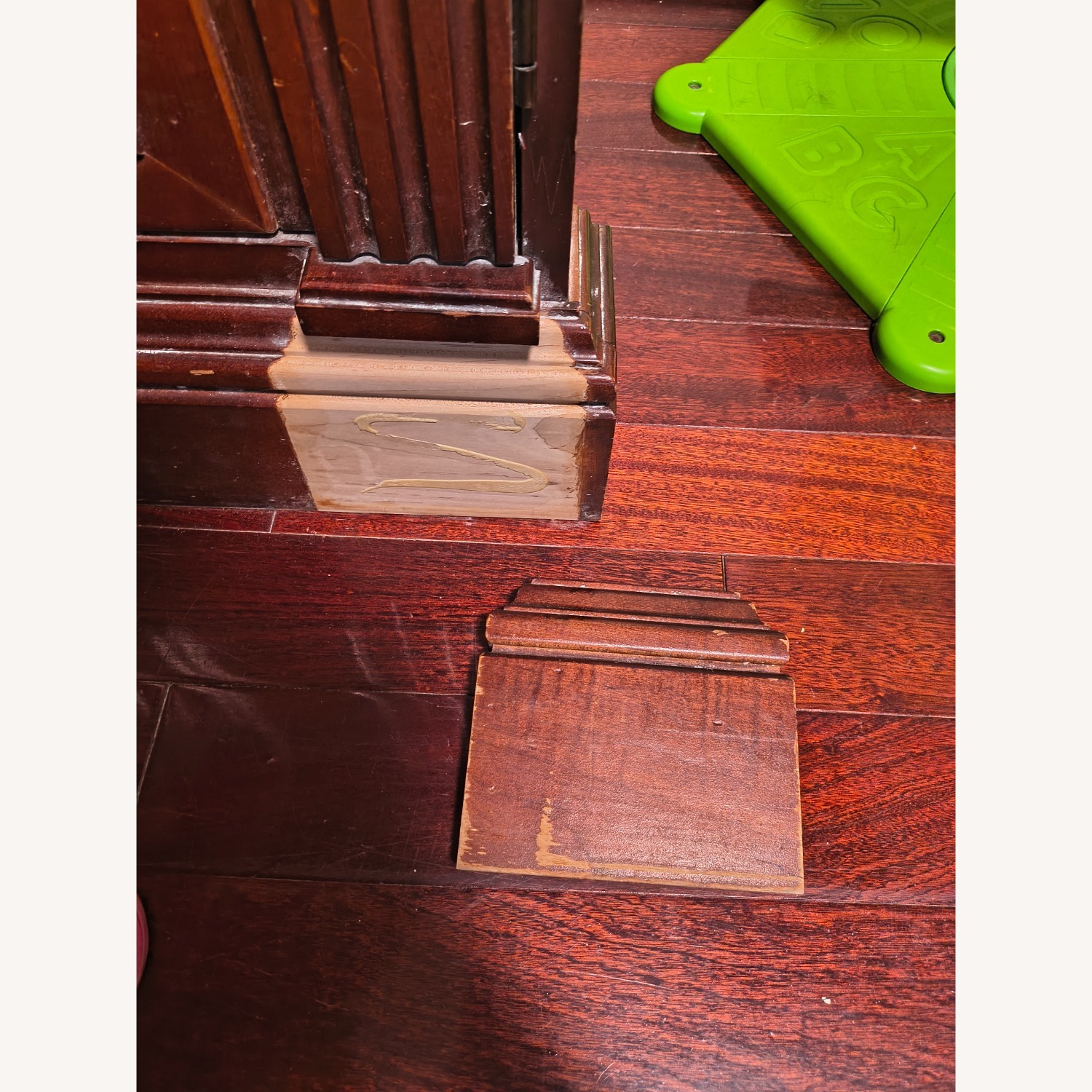 Ashley Furniture Wood Armoire - image-7