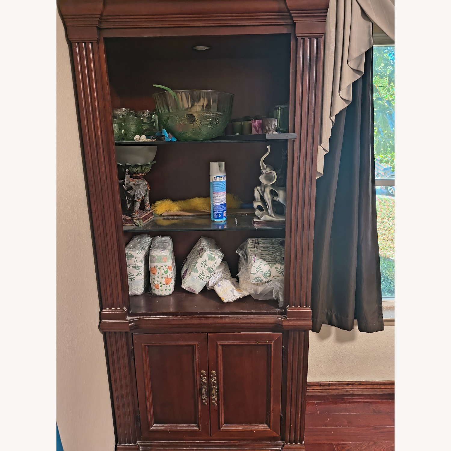 Ashley Furniture Wood Armoire - image-3