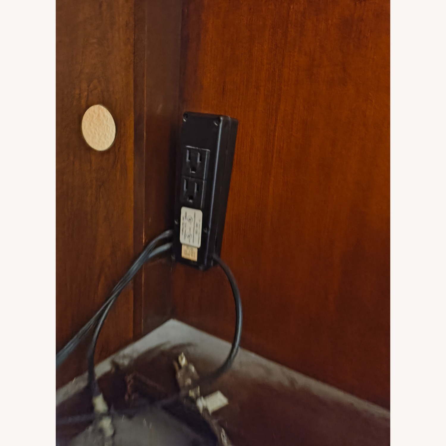 Ashley Furniture Wood Armoire - image-10